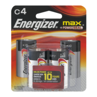 Energizer Max Batteries Size C 4CT product image