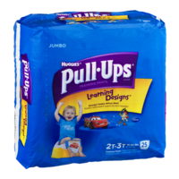 Huggies Pull-Ups Training Pants Learning Designs 2T-3T Boys Jumbo Pack (18-34LB) 25CT