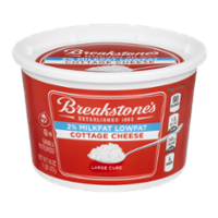 Breakstone's Cottage Cheese Lowfat 2% Large Curd 16oz Tub