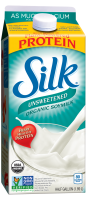 Silk Soymilk Unsweetened - No Sugar Added 64oz CTN