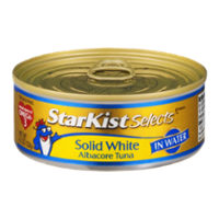 Starkist Selects White Albacore Tuna Fillet in Water 4.5oz. Can product image