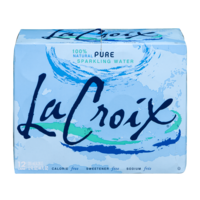 La Croix Natural Pure Sparkling Water 12PK of 12oz Cans product image