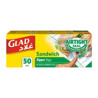 Glad Zipper Sandwich Bags 50CT product image