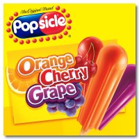 Popsicle Ice Pops - Orange-Cherry-Grape 20CT 1.65oz EA 33oz Box