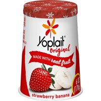 Yoplait Original Yogurt Lowfat Strawberry Banana 6oz Cup