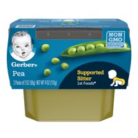 Gerber 1st Foods Peas All Natural 2.5oz 2PK