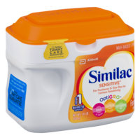 Similac Sensitive Infant Formula for Fussiness & Gas Powder 1.41LB Tub