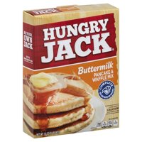 Hungry Jack Complete Buttermilk Pancake & Waffle Mix 32oz Box