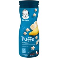 Gerber Graduates Puffs Banana 1.48oz PKG
