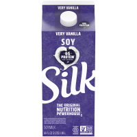 Silk Soymilk Very Vanilla 64oz CTN