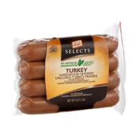 Oscar Mayer Selects Turkey Franks 8Ct 16oz