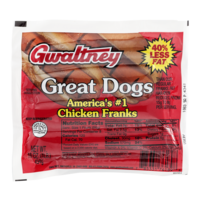 Gwaltney Chicken Hot Dogs 8CT 16oz PKG product image