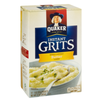 Quaker Instant Grits Butter Flavor 12CT 12oz Box