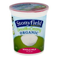 Stonyfield Farm Organic Yogurt Whole Milk Plain 32oz Tub