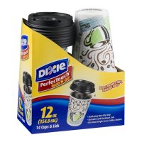Dixie Grab N Go Cups With Lids 14CT 12oz Each product image