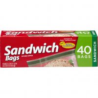 Store Brand Resealable Sandwich Bags 40CT product image