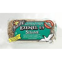 Food For Life Ezekiel Sesame Bread 20oz PKG