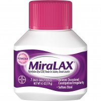 MiraLAX Powder Laxative 7 Once-Daily Doses 4.1oz BTL