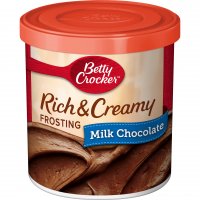 General Mills Betty Crocker Rich & Creamy Cake Frosting Milk Chocolate 16oz Can