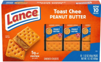 Lance Toast Chee Crackers 8CT 12.1oz PKG
