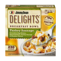 Jimmy Dean Delights Breakfast Bowl Turkey Sausage 7oz PKG