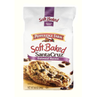 Pepperidge Farm Santa Cruz Cookies Oatmeal Raisin 8.6oz PKG