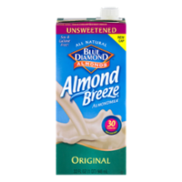 Almond Breeze Unsweetened Original Non-Dairy Beverage 32oz CTN product image