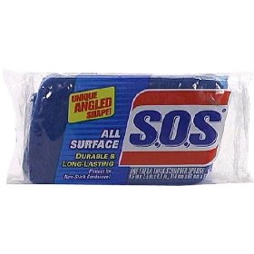 SOS Scrubber Sponge All Surface 1CT