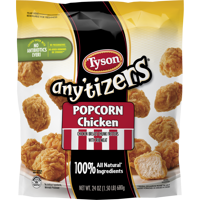 Tyson Popcorn Chicken Bites 25.5oz Bag