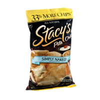 Stacy's Simply Naked All Natural Pita Chips 8oz Bag product image