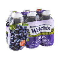 Welch's Grape 100% Juice From Concentrate 6PK of 10oz BTLS product image