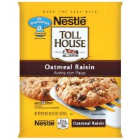 Nestle Toll House Cookie Dough Oatmeal Raisin 24CT 16.5oz PKG