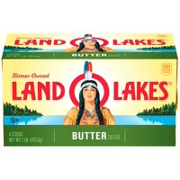 Land O Lakes Butter Salted Sticks 4 Quarters 1LB Box
