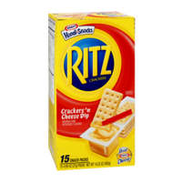 Nabisco Handi Snacks Ritz Crackers 'n Cheese Dip 15CT 14.25oz PKG
