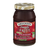 Smucker's Simply Fruit Seedless Strawberry Spreadable Fruit 10oz Jar