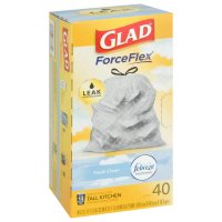 Glad Drawstring ForceFlex Tall Kitchen Bags 13 Gallon 38CT