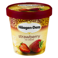 Haagen Dazs Ice Cream Strawberry 14oz PKG