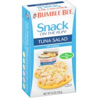 Bumble Bee Snack on the Run Tuna Salad with Crackers 3.5oz PKG product image