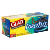 Glad Drawstring ForceFlex Large Trash Bags 30 Gallon 14CT