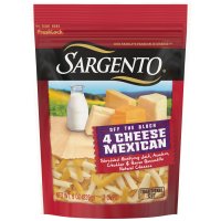Sargento Off The Block 4 Cheese Mexican 16oz Bag product image