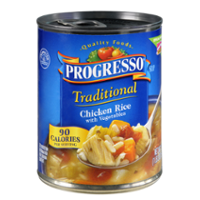 Progresso Traditional Soup Chicken Rice with Vegetables 19oz Can