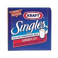 Kraft American Cheese Singles 24CT 16oz PKG product image