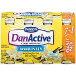 Dannon DanActive Immunity Drinkable Yogurt Vanilla 8PK of 3.1oz EA