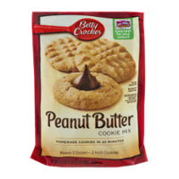 Betty Crocker Cookie Mix Peanut Butter 17.5oz PKG