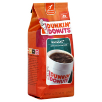 Dunkin Donuts Coffee Hazelnut Artificially Flavored 12oz Bag