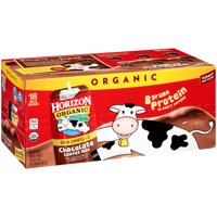 Horizon Organic Chocolate Milk Lowfat 18CT of 8oz Boxes product image