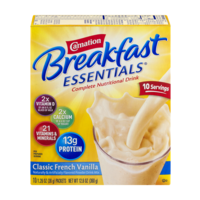 Carnation Instant Breakfast Essentials Classic French Vanilla 10CT 12.6oz Box