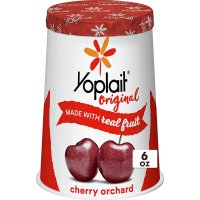 Yoplait Original Yogurt Lowfat Cherry Orchard 6oz. Cup product image