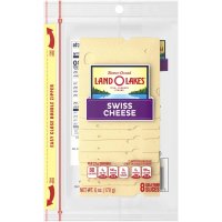 Land O Lakes Sliced Swiss Cheese Deli Thin 8CT 6oz PKG product image