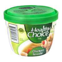 Healthy Choice Chicken Noodle Microwavable Soup 14oz Cup product image